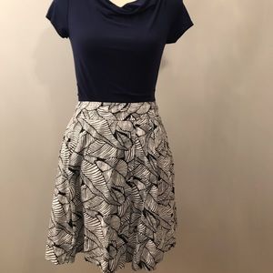 Loft Flared Skirt with Pockets